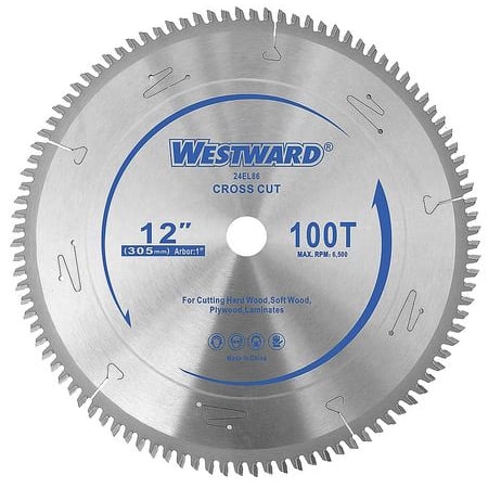 Westward 24EL86 Circular Saw Blade