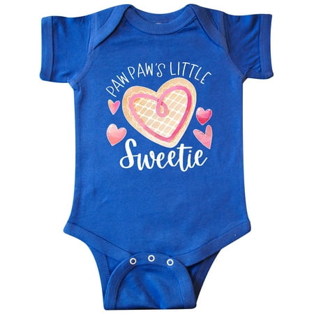 Inktastic Pawpaw s Little Sweetie with Pink Heart Cookie Gift Baby Boy or Baby Girl Bodysuit
Inktastic Pawpaw s Little Sweetie with Pink Heart Cookie Gift Baby Boy or Baby Girl Bodysuit