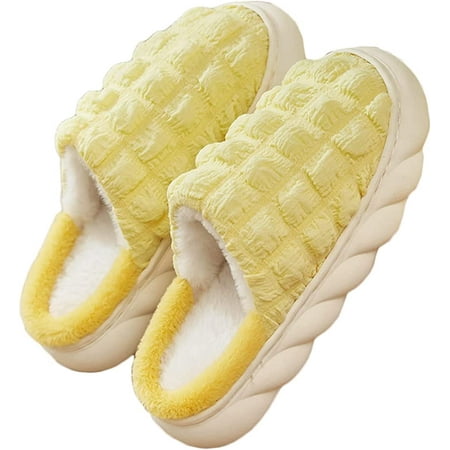 CoCopeanut Women s Cozy Memory Foam Slippers Warm Non-Slip Home Shoes Anti-Skid Soft Plush Slip On Slipper Indoor Outdoor
CoCopeanut Women s Cozy Memory Foam Slippers Warm Non-Slip Home Shoes Anti-Skid Soft Plush Slip On Slipper Indoor Outdoor