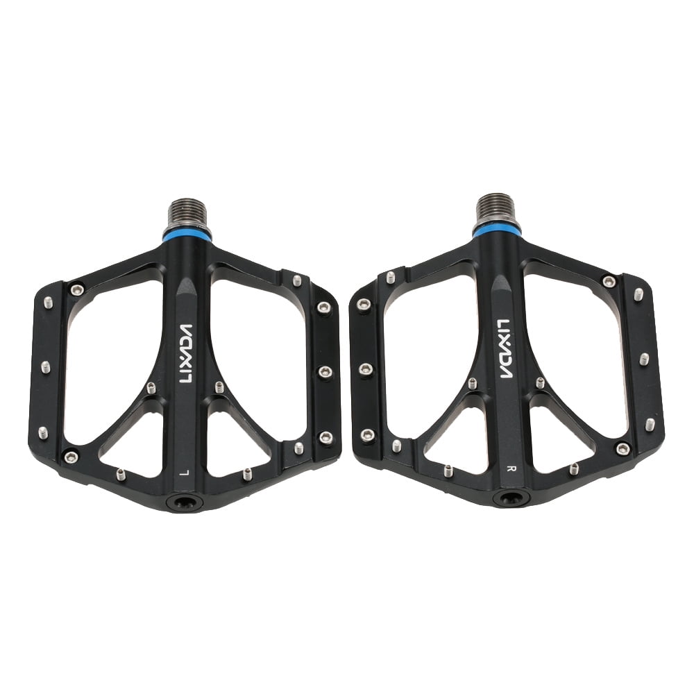 OUTERDO P/édales V/élo en Alliage Aluminium Antid/érapant P/édales Plates pour V/élo de Route VTT BMX
