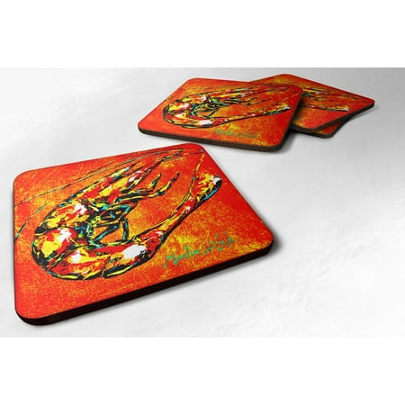 Carolines Treasures MW1055FC Shrimp Rusty Nail Foam Coaster Set of 4 3 1/2 x 3 1/2 multicolor
Carolines Treasures MW1055FC Shrimp Rusty Nail Foam Coaster Set of 4 3 1/2 x 3 1/2 multicolor