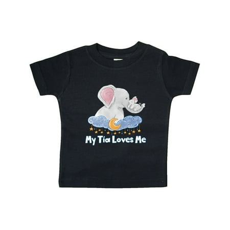Inktastic My Tía Loves Me Cute Elephants Clouds Moon and Stars Gift Baby Boy or Baby Girl T-Shirt
Inktastic My Tía Loves Me Cute Elephants Clouds Moon and Stars Gift Baby Boy or Baby Girl T-Shirt