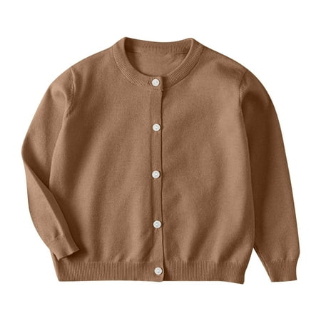 Ixbnca Little Girls Knitted Cardigan Crewneck Button Basic Soft Fall Outwear Clothes Lightweight Sweaters Top
Ixbnca Little Girls Knitted Cardigan Crewneck Button Basic Soft Fall Outwear Clothes Lightweight Sweaters Top