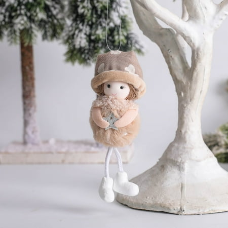 TALKVE Simple lightweight and wear resistant Christmas Plush Angel Charm Children s Cute Doll Doll Girl Gift Christmas Tree Pendant
TALKVE Simple lightweight and wear resistant Christmas Plush Angel Charm Children s Cute Doll Doll Girl Gift Christmas Tree Pendant