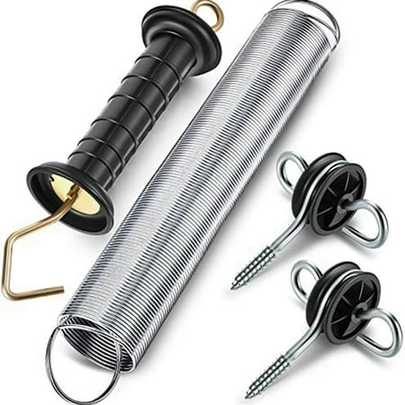 4 Pieces Electric Fence Gate Handle Kit Electric Fence Gate Kit Anchors Spring Gate Handle Kit
4 Pieces Electric Fence Gate Handle Kit Electric Fence Gate Kit Anchors Spring Gate Handle Kit