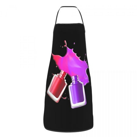 Nail Polish Bottle Apron Women Men Unisex Bib Kitchen Cooking Tablier Cuisine Chef Gardening
Nail Polish Bottle Apron Women Men Unisex Bib Kitchen Cooking Tablier Cuisine Chef Gardening