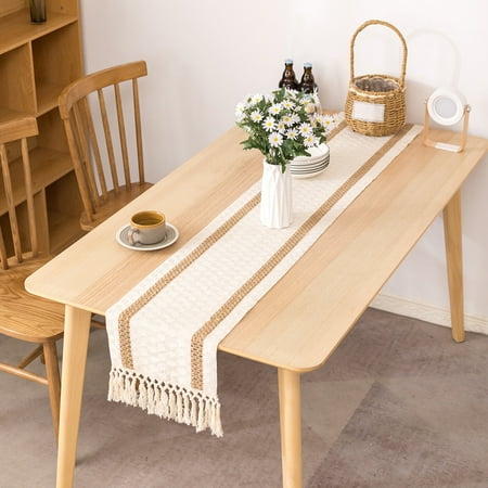 Table Runner Stylish Anti-scratch Flax Wedding Banquet Table Runner for Dining Room
Table Runner Stylish Anti-scratch Flax Wedding Banquet Table Runner for Dining Room