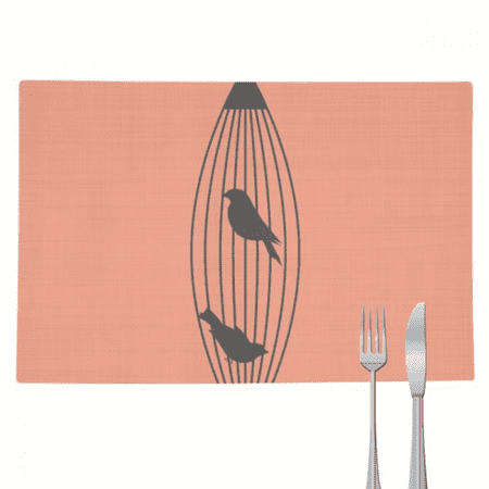 Shrinking Cage Outline Flying Placemat Pad Kitchen Woven Heat Resistant Cushion Rectangle
Shrinking Cage Outline Flying Placemat Pad Kitchen Woven Heat Resistant Cushion Rectangle