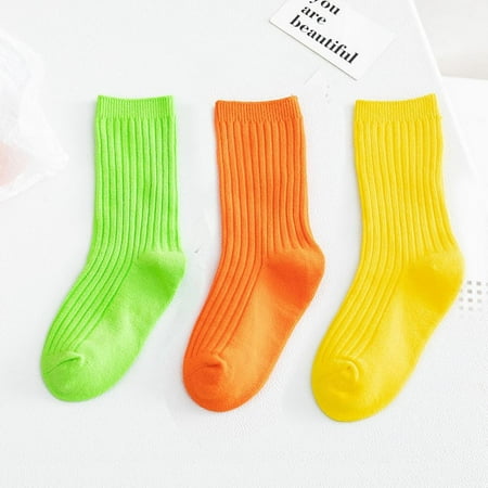 Autumn And Winter Children s Solid Color Striped Double Versatile Socks Knee High Baby Long Socks Cotton Sock 3PCS/Set
Autumn And Winter Children s Solid Color Striped Double Versatile Socks Knee High Baby Long Socks Cotton Sock 3PCS/Set