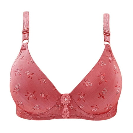 HAPIMO Everyday Bras for Women Stretch Underwear Soft Comfortable Breathable Lingerie Seamless Embroidered Glossy Camisole Comfort Daily Brassiere Gathered Wire Free Sales Red S
HAPIMO Everyday Bras for Women Stretch Underwear Soft Comfortable Breathable Lingerie Seamless Embroidered Glossy Camisole Comfort Daily Brassiere Gathered Wire Free Sales Red S