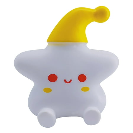 GoldHub Night Light Creative Cartoon Star Shape Soft Lighting Warm Light Room Decor Vinyl Baby Girl Colorful Cute Lamp Birthday Gift
GoldHub Night Light Creative Cartoon Star Shape Soft Lighting Warm Light Room Decor Vinyl Baby Girl Colorful Cute Lamp Birthday Gift
