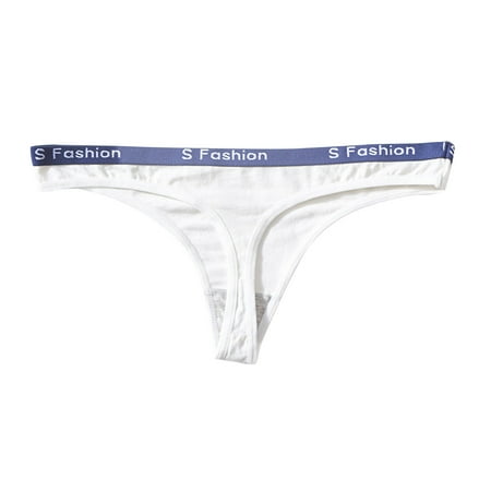 Frehsky underwear women Womens Comfortable Cotton Panties Seamless Panties Low Waist Thong cotton underwear for women White
Frehsky underwear women Womens Comfortable Cotton Panties Seamless Panties Low Waist Thong cotton underwear for women White