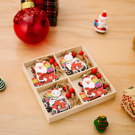 12Pcs Christmas Wooden Gnome Ornaments Gnome with Hat Hanging Wooden Pendant Xmas Tree Hanging Decor
12Pcs Christmas Wooden Gnome Ornaments Gnome with Hat Hanging Wooden Pendant Xmas Tree Hanging Decor