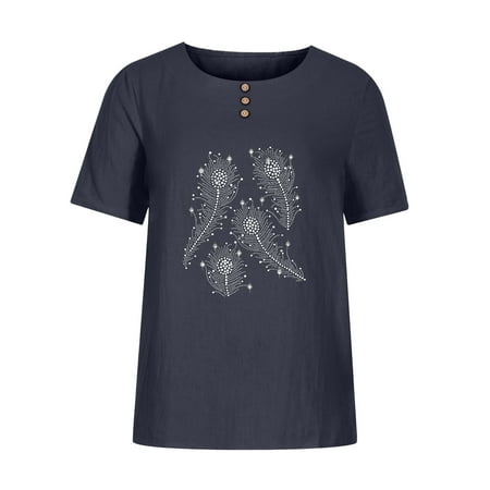 Corset Top Maternity Shirts Fashion Woman Rounk Neck Short Sleeve Blouse T-Shirt Printing Loose Tops Womens Tank Tops Tank Top for Women Summer Savings Black Crop Top Blue M
Corset Top Maternity Shirts Fashion Woman Rounk Neck Short Sleeve Blouse T-Shirt Printing Loose Tops Womens Tank Tops Tank Top for Women Summer Savings Black Crop Top Blue M