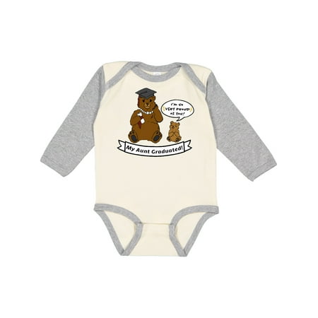 Inktastic I m So Very Proud Of You-My Aunt Graduated Bears Gift Baby Boy or Baby Girl Long Sleeve Bodysuit
Inktastic I m So Very Proud Of You-My Aunt Graduated Bears Gift Baby Boy or Baby Girl Long Sleeve Bodysuit