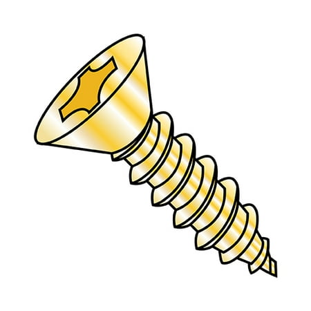 10-16X1 1/2 Phillips Flat Self Tapping Screw Type AB Fully Threaded Zinc Yellow And (Pack Qty 4 000) BC-1024ABPFY
10-16X1 1/2 Phillips Flat Self Tapping Screw Type AB Fully Threaded Zinc Yellow And (Pack Qty 4 000) BC-1024ABPFY