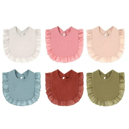 Baby Muslin Bandana Drool Bibs for Boys Girls Adjustable Baby Bibs Set 6PCS for Teething and Drooling Multi-Use Scarf Bibs
Baby Muslin Bandana Drool Bibs for Boys Girls Adjustable Baby Bibs Set 6PCS for Teething and Drooling Multi-Use Scarf Bibs