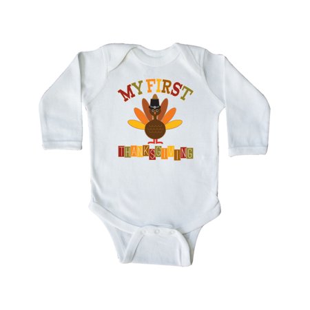 Inktastic My First Thanksgiving Day Turkey Gift Baby Boy or Baby Girl Long Sleeve Bodysuit
Inktastic My First Thanksgiving Day Turkey Gift Baby Boy or Baby Girl Long Sleeve Bodysuit