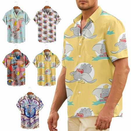 Men s and Big Men s Cute Animal Aloha Button Down Shirt Comfortable Party Costume for Boys 5-14 Years
Men s and Big Men s Cute Animal Aloha Button Down Shirt Comfortable Party Costume for Boys 5-14 Years