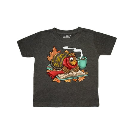 Inktastic Autumn Turtle in Leaves with Scarf Book and Cocoa Gift Toddler Boy or Toddler Girl T-Shirt
Inktastic Autumn Turtle in Leaves with Scarf Book and Cocoa Gift Toddler Boy or Toddler Girl T-Shirt