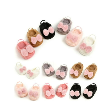 Hirigin Toddler Infant Kids Girls Boys Bow Slippers Slides Soft Plush Shoes 
Hirigin Toddler Infant Kids Girls Boys Bow Slippers Slides Soft Plush Shoes