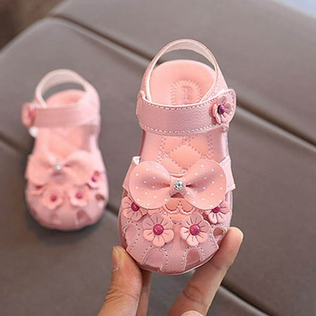 NWQKYZGH Toddler Shoes Clearance Summer Girls Baotou Small Flowers Casual Light Colored Princess Shoes Pink 21
NWQKYZGH Toddler Shoes Clearance Summer Girls Baotou Small Flowers Casual Light Colored Princess Shoes Pink 21