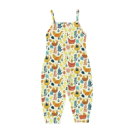 Little Girl Clothes Summer Jumpsuit Romper Toddler Kids Boys Girls Summer Easter Fashion Cute Flowers Print Suspenders Romper Jumpsuit Yellow 5 Years
Little Girl Clothes Summer Jumpsuit Romper Toddler Kids Boys Girls Summer Easter Fashion Cute Flowers Print Suspenders Romper Jumpsuit Yellow 5 Years