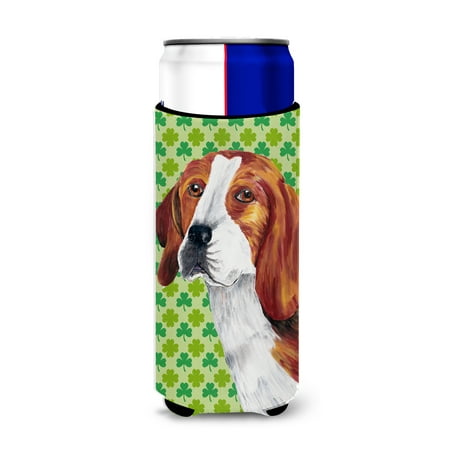 Caroline s Treasures SC9289MUK Beagle St. Patrick s Day Shamrock Portrait Ultra Hugger for slim cans Slim Can
Caroline s Treasures SC9289MUK Beagle St. Patrick s Day Shamrock Portrait Ultra Hugger for slim cans Slim Can