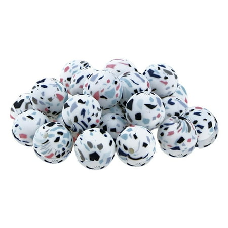 Silic Beads Bulk Chewable Nursing Crafts Pram Toy - White
