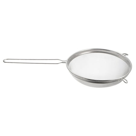Honey Strainer Filter 10.04 Diameter Stainless Steel Sieve Fine Mesh Sturdy Handle Grip Silver Tone
Honey Strainer Filter 10.04 Diameter Stainless Steel Sieve Fine Mesh Sturdy Handle Grip Silver Tone