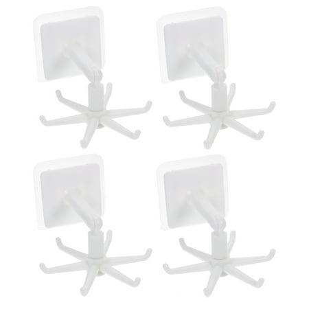Rotary Folding Sticky Hook Utility Hooks Closet for Wall Kitchen Utensil Holder Spatula White
Rotary Folding Sticky Hook Utility Hooks Closet for Wall Kitchen Utensil Holder Spatula White