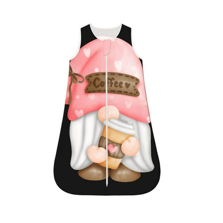 Honeii Coffee Gnome (1) Print Unisex Babies Sleepbag Wearable Blanket Baby Sleeveless Sleeping Bag-Large
Honeii Coffee Gnome (1) Print Unisex Babies Sleepbag Wearable Blanket Baby Sleeveless Sleeping Bag-Large