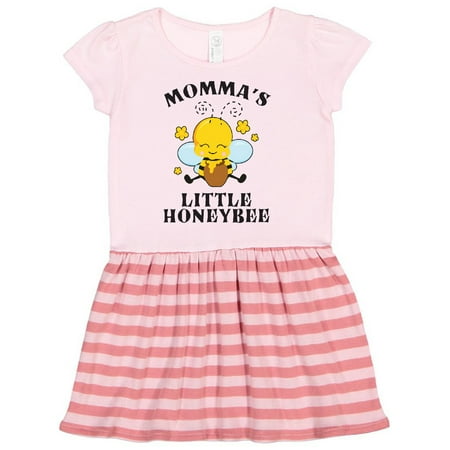 Inktastic Cute Bee Momma s Little Honeybee with Stars Gift Toddler Girl Dress