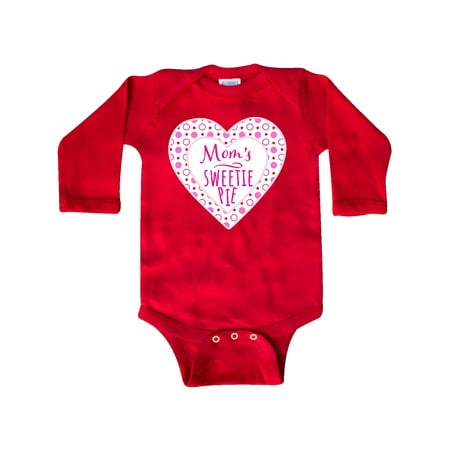 Inktastic Mom s Sweetie Pie with Pink Hearts Gift Baby Boy or Baby Girl Long Sleeve Bodysuit
Inktastic Mom s Sweetie Pie with Pink Hearts Gift Baby Boy or Baby Girl Long Sleeve Bodysuit