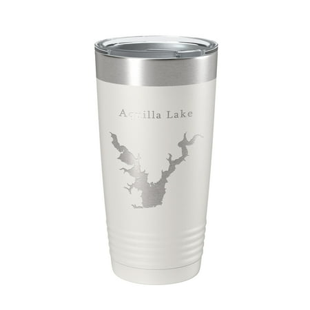 Aquilla Lake Map Tumbler Travel Mug Insulated Laser Engraved Coffee Cup Texas 20 oz White
Aquilla Lake Map Tumbler Travel Mug Insulated Laser Engraved Coffee Cup Texas 20 oz White