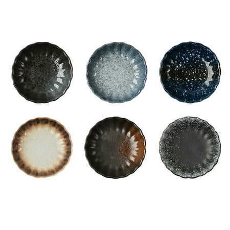 TOYMYTOY 6Pcs Ceramic Sauce Dishes Sauce Plates Ceramic Condiment Plates (Assorted Color)
TOYMYTOY 6Pcs Ceramic Sauce Dishes Sauce Plates Ceramic Condiment Plates (Assorted Color)