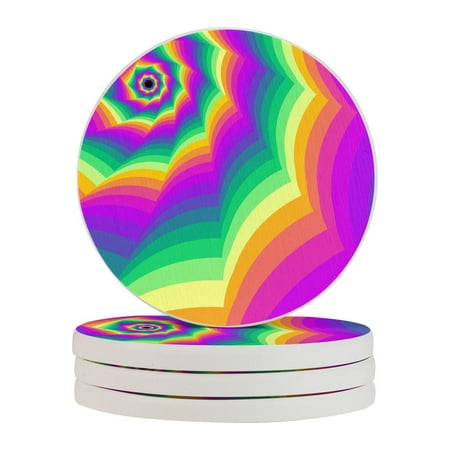 Circular Drink Coasters Set Rainbow Patterns Wallpaper Beautiful Home Decor Diatomite Heat-Resistant Diatomite Protect Table Countertop
Circular Drink Coasters Set Rainbow Patterns Wallpaper Beautiful Home Decor Diatomite Heat-Resistant Diatomite Protect Table Countertop