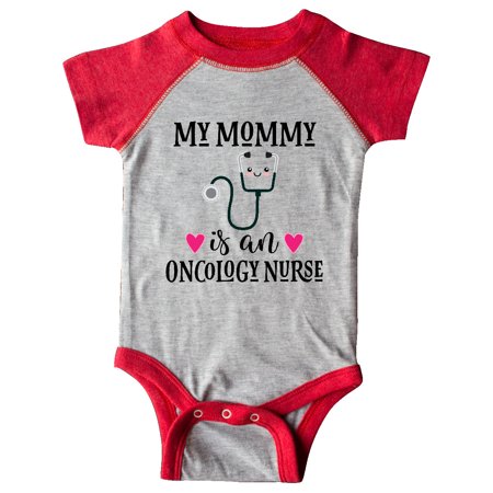 Inktastic Oncology Nurse Mommy Gift Baby Girl Bodysuit
