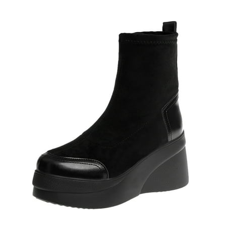 gvdentm Boots For Women Ankle Booties Color SlipOn Toe Non Short Solid Bottom Round Womens Boots Low Heel Leather
gvdentm Boots For Women Ankle Booties Color SlipOn Toe Non Short Solid Bottom Round Womens Boots Low Heel Leather