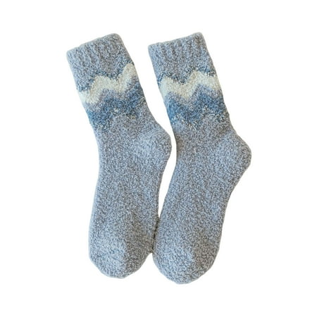 Honrane 1 Pair Winter Socks Thickened Soft Breathable Perfect Fitting Bouncy Daily Wear Multicolor Mid-tube Coral Fleece Socks Gifts
Honrane 1 Pair Winter Socks Thickened Soft Breathable Perfect Fitting Bouncy Daily Wear Multicolor Mid-tube Coral Fleece Socks Gifts
