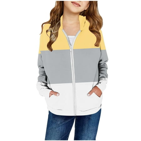 Miluxas Baby Girl Zip-up Jacket Clearance Toddler Hoodie Sweatshirt Light Winter Coat Fall Outwear Yellow 13 Years
Miluxas Baby Girl Zip-up Jacket Clearance Toddler Hoodie Sweatshirt Light Winter Coat Fall Outwear Yellow 13 Years