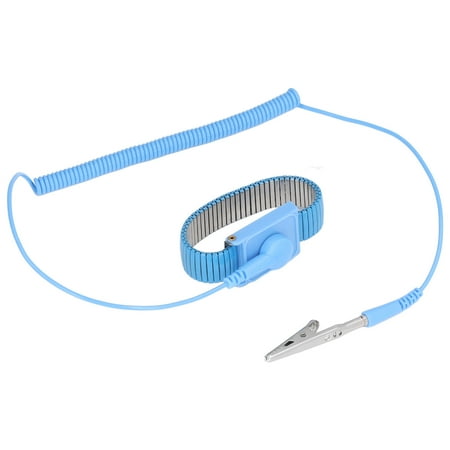ESD Wristband Accessory Anti Static Wrist Strap Tool PU Stainless Steel For Working Blue Wristband
ESD Wristband Accessory Anti Static Wrist Strap Tool PU Stainless Steel For Working Blue Wristband