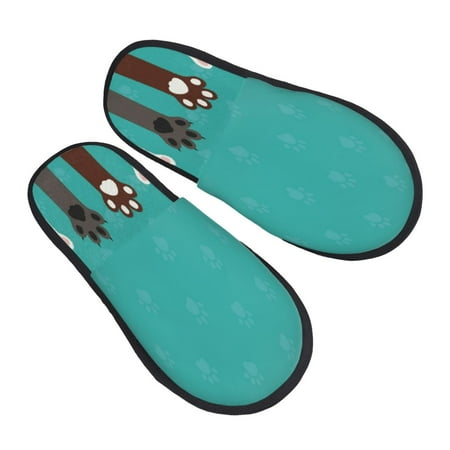Kdxio Cute Cat Paw And Dog Pattern Slippers for Women Memory Foam Fuzzy House Slippers Bedroom Non-slip Warm Womens Slippers
Kdxio Cute Cat Paw And Dog Pattern Slippers for Women Memory Foam Fuzzy House Slippers Bedroom Non-slip Warm Womens Slippers