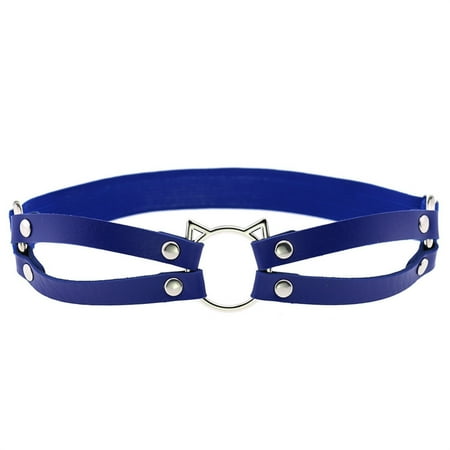 Tangnade Leg loop Soft Girl Sexy Cat Garter Belt Leg Loop Leather Leg Garter Clip Sky Blue One Size
Tangnade Leg loop Soft Girl Sexy Cat Garter Belt Leg Loop Leather Leg Garter Clip Sky Blue One Size
