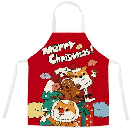 Home Kitchen Linen Housework Apron Christmas Anti-stain Adult Work Men and Women Work Clothes Cleaning Anti-fouling Bib
Home Kitchen Linen Housework Apron Christmas Anti-stain Adult Work Men and Women Work Clothes Cleaning Anti-fouling Bib