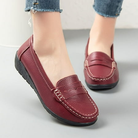 Comfortable Low Top Slip On Shoes Casual All-Match Daily Flats Women s Solid Color Flat Loafers
Comfortable Low Top Slip On Shoes Casual All-Match Daily Flats Women s Solid Color Flat Loafers