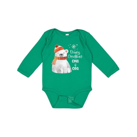 Inktastic Merry Christmas Oma and Opa Cute Polar Bear Gift Baby Boy or Baby Girl Long Sleeve Bodysuit
Inktastic Merry Christmas Oma and Opa Cute Polar Bear Gift Baby Boy or Baby Girl Long Sleeve Bodysuit