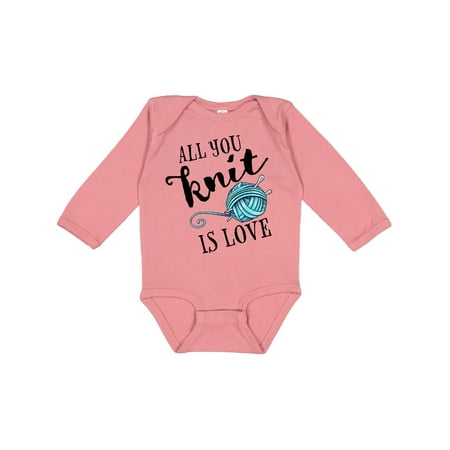 Inktastic All You Knit Is Love with Blue Yarn and Knitting Needles Gift Baby Boy or Baby Girl Long Sleeve Bodysuit
Inktastic All You Knit Is Love with Blue Yarn and Knitting Needles Gift Baby Boy or Baby Girl Long Sleeve Bodysuit