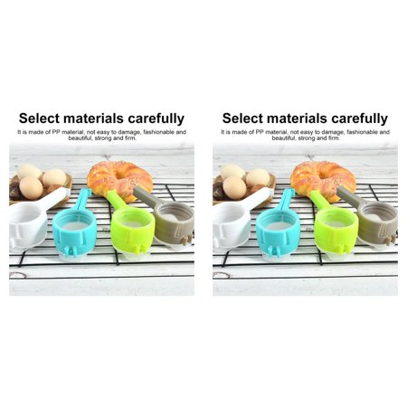 2 Set 4 Pcs/set Sealing Clip Food Bag Baking Powder Pouch Sealing PP Clamp Pour