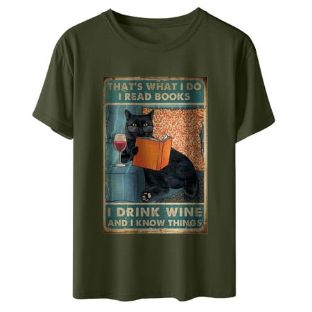 Womens Tops Corset Tops for Women Women s Shirt Tees Funny Short Sleeve T Shirt Print T-shirt Tops Blouse Gift for Women White Long Sleeve Shirts for Women Valentine Shirts for Women Green S
Womens Tops Corset Tops for Women Women s Shirt Tees Funny Short Sleeve T Shirt Print T-shirt Tops Blouse Gift for Women White Long Sleeve Shirts for Women Valentine Shirts for Women Green S